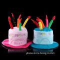 happy birthday hat party decoration hat with Candles for adult FC90028